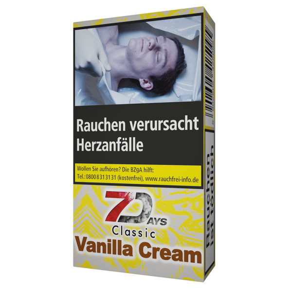 Seven-Days-Classic Vanilla Cream 25g